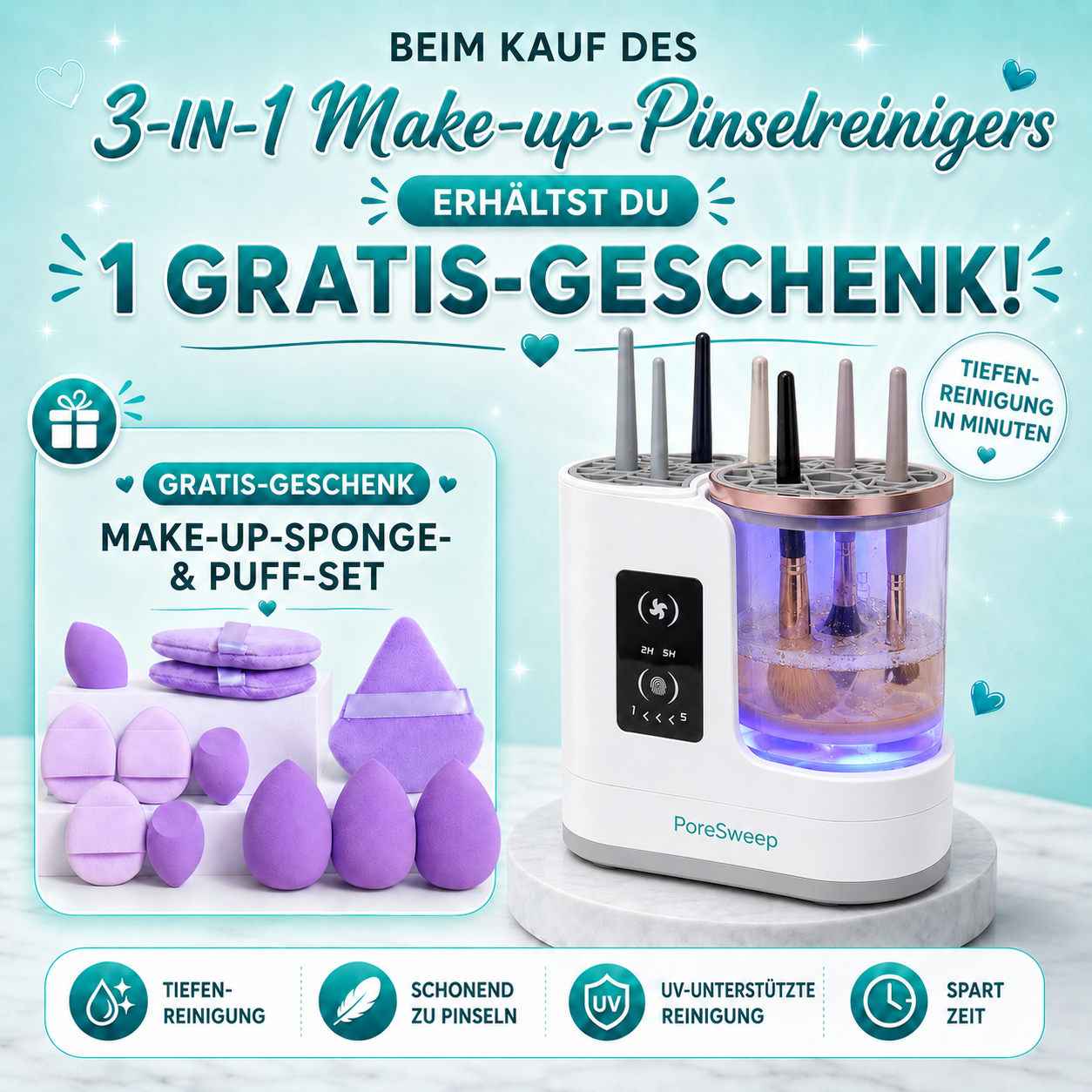PoreSweep 3 in 1 BrushSpa
