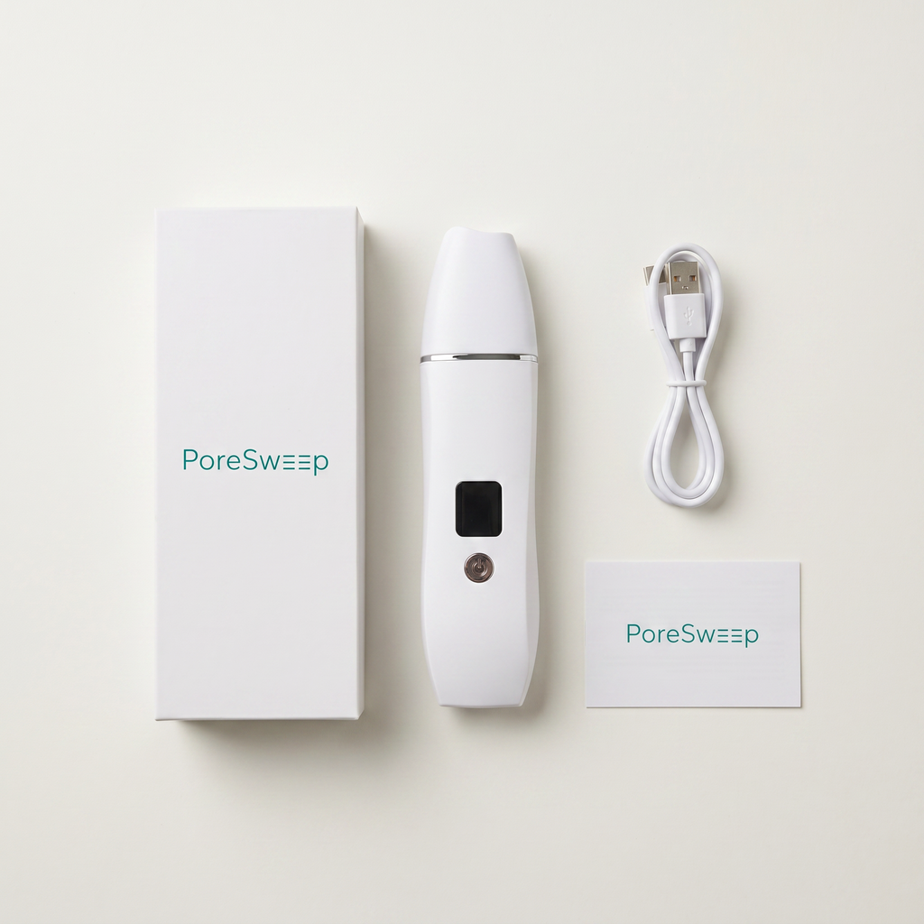 PoreSweep Ultraschall Gesichtsreiniger